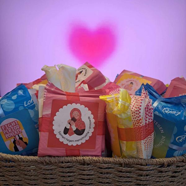 Menstruatiemateriaal van Koninklijk Atheneum Berchem